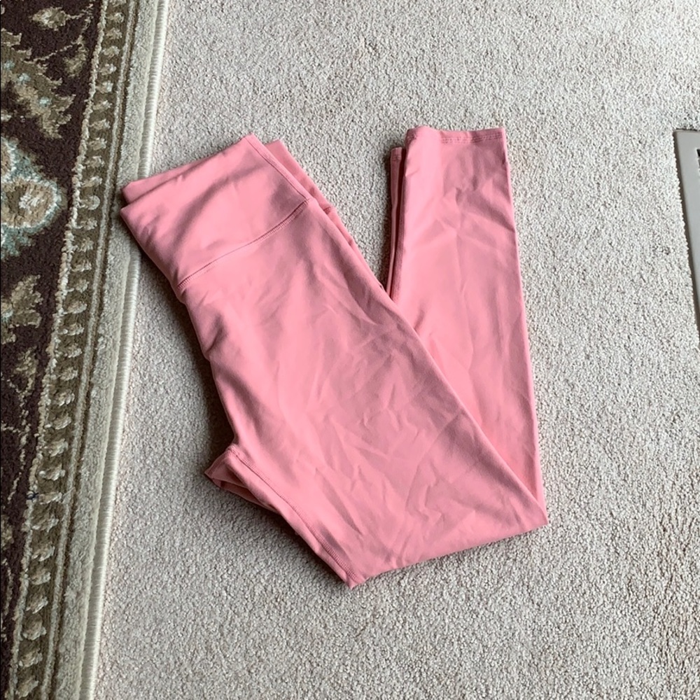 pastel pink leggings